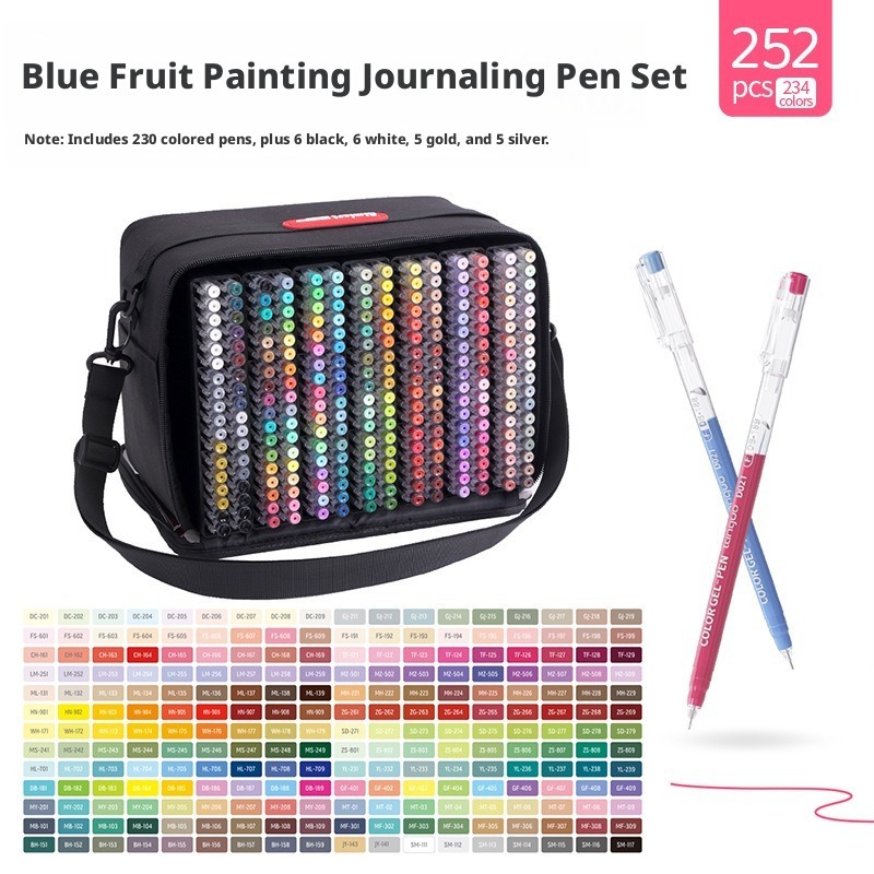 Correction Pen Fine - 252Pcs 234 Colors Fine Tip Gel