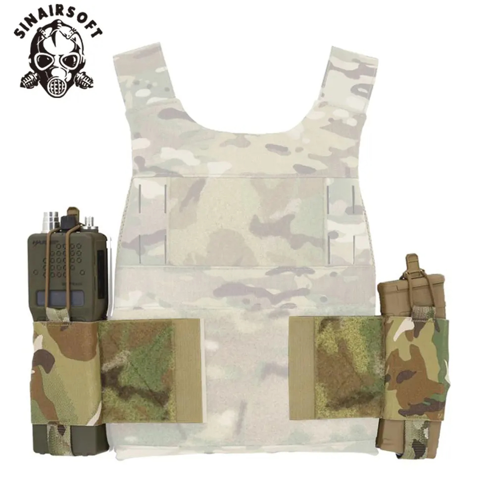 Magazine Holder Rack - Tactical Elastic MBITR Radio Holder Wingman