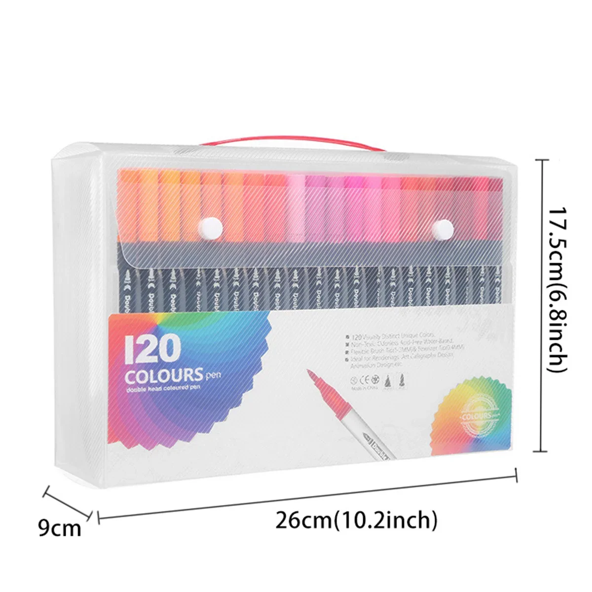 12-120 Colors Markers Set Dual - đánh giá và giá Correction Pen Fine