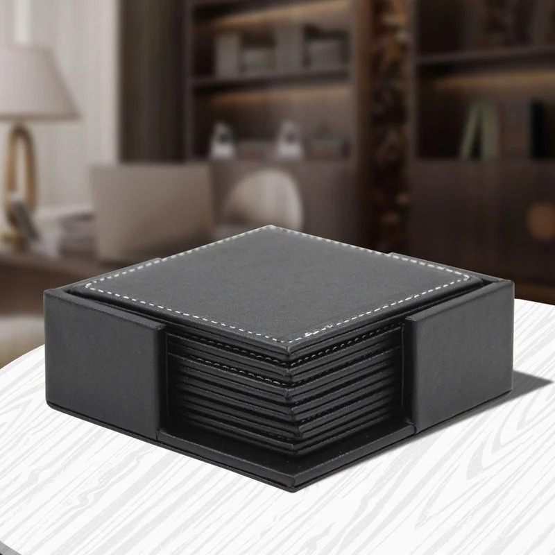 6 Cái/bộ Cho Công Sở Đế Lót Ly - đánh giá và giá Leather Desk Pad