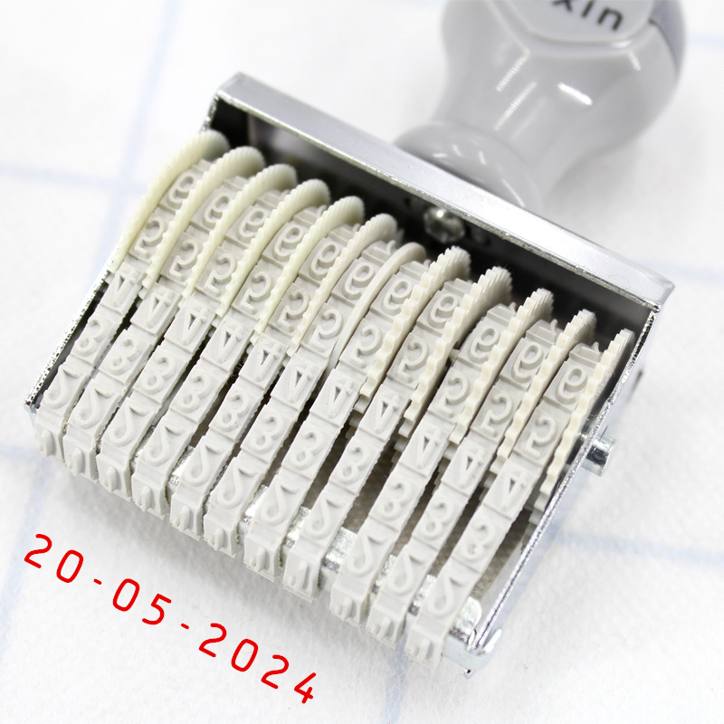 Portable 8/10 Digits Number St - đánh giá và giá Rubber Date Stamp