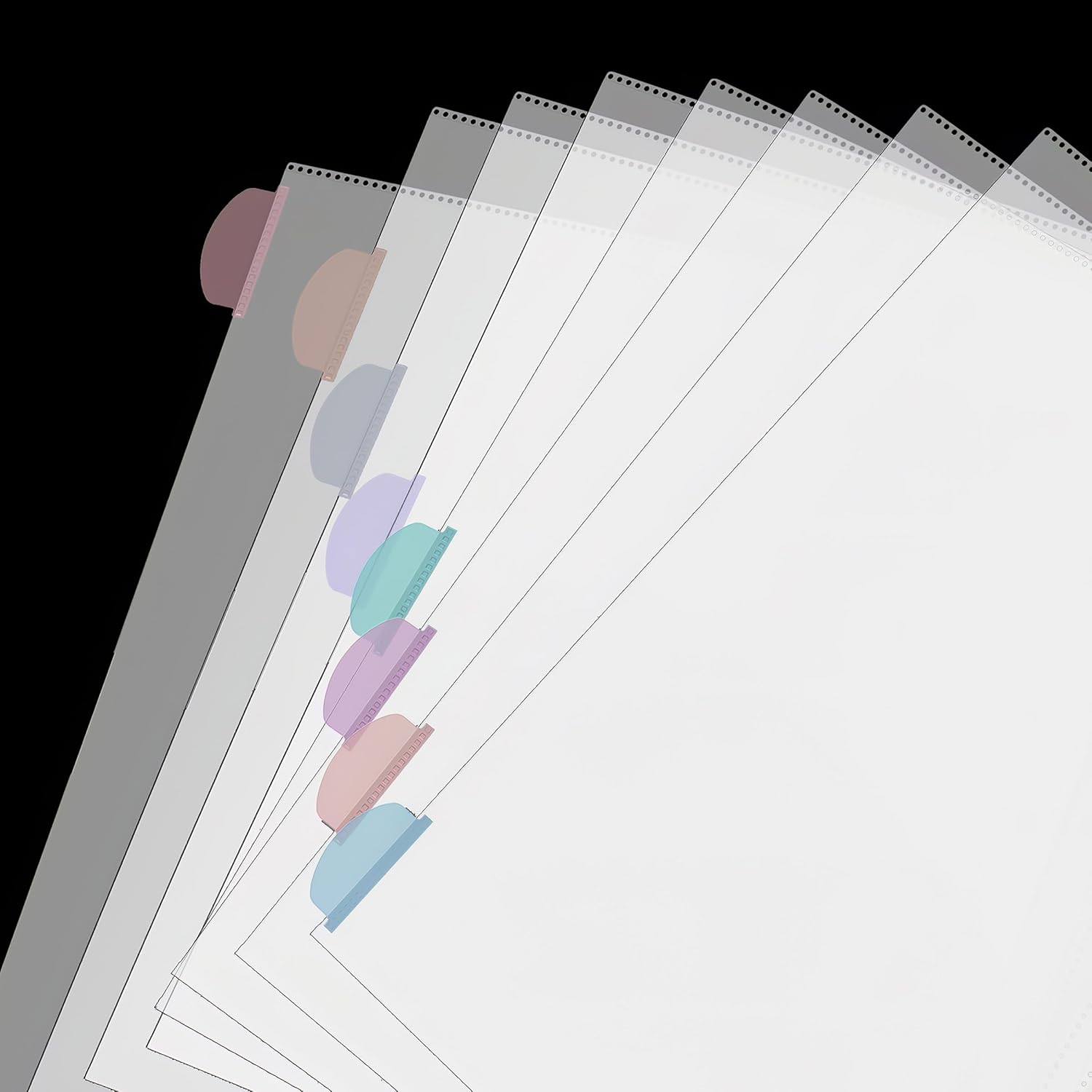 A4 Clear Sheet Protectors with - đánh giá và giá Tab Divider A4