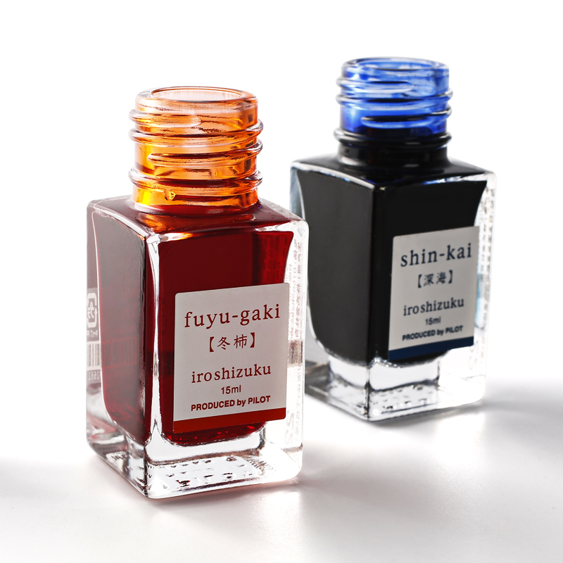 1PC Japan Pilot Color Shizuku  - đánh giá và giá Fountain Pen Bottled Ink