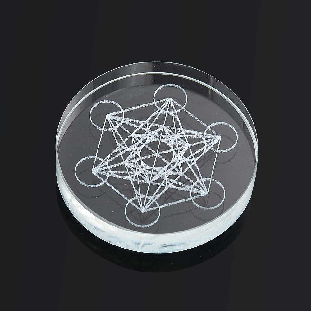 Metatron Cube Crystal Display  - đánh giá và giá Paper Weight Crystal