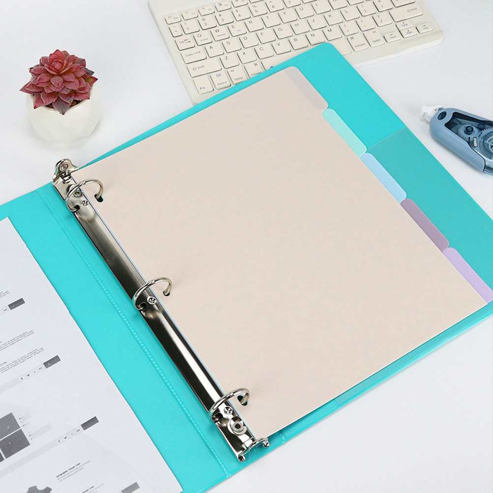 1Set Frosted PP A4 Binder Divi - đánh giá và giá Tab Divider A4