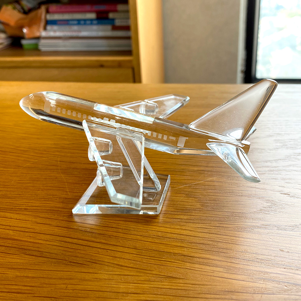 Pha Lê Trong Suốt Dễ Thương Má - đánh giá và giá Paper Weight Crystal