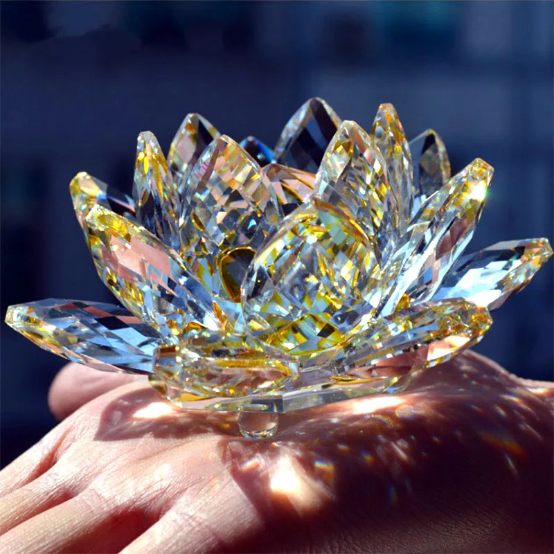 80mm Quartz Crystal Lotus Flow - đánh giá và giá Paper Weight Crystal