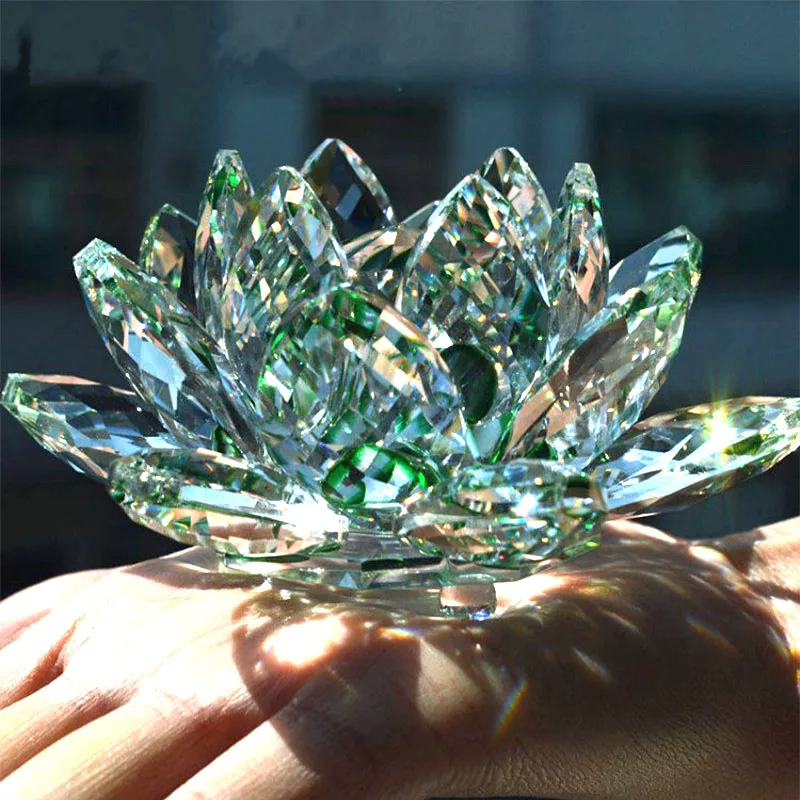 80mm Quartz Crystal Lotus Flow - đánh giá và giá Paper Weight Crystal