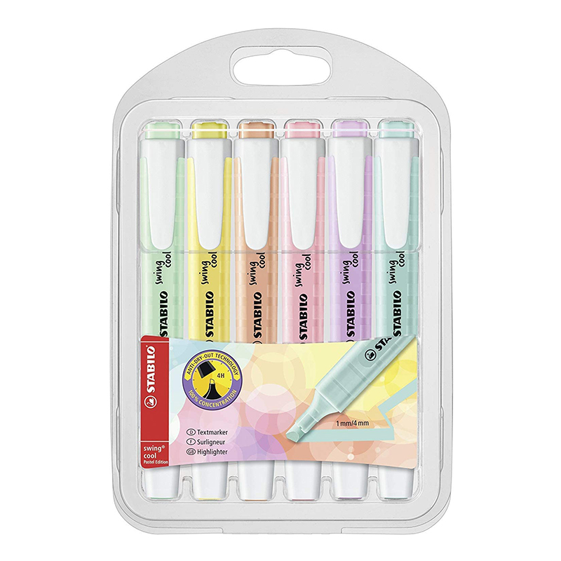 Highlighter - STABILO swing co - đánh giá và giá Stabilo Marker Swing Cool