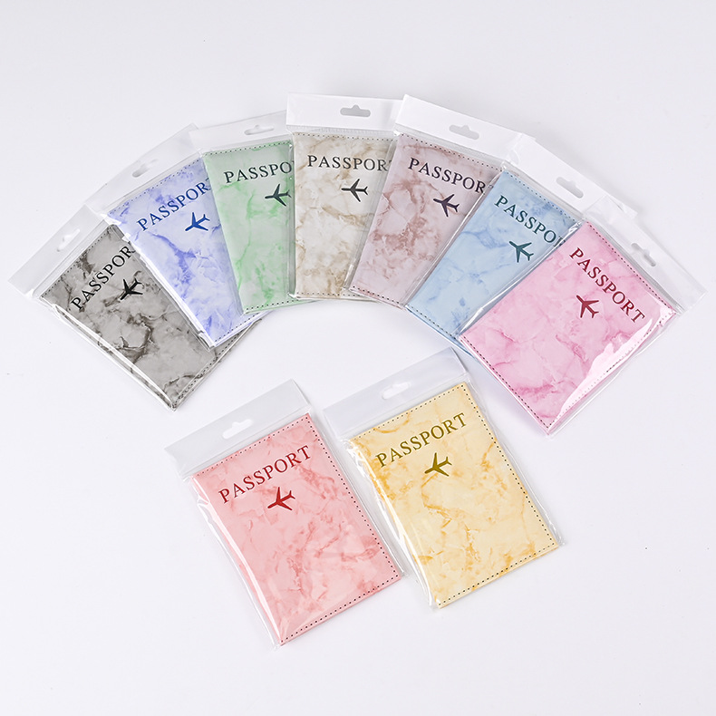 Macaron Color Marble Pattern P - đánh giá và giá Index Card Holder