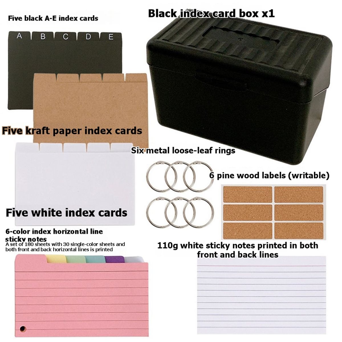 828 Mega Sale 3x 5 Index Card  - đánh giá và giá Card Index Box