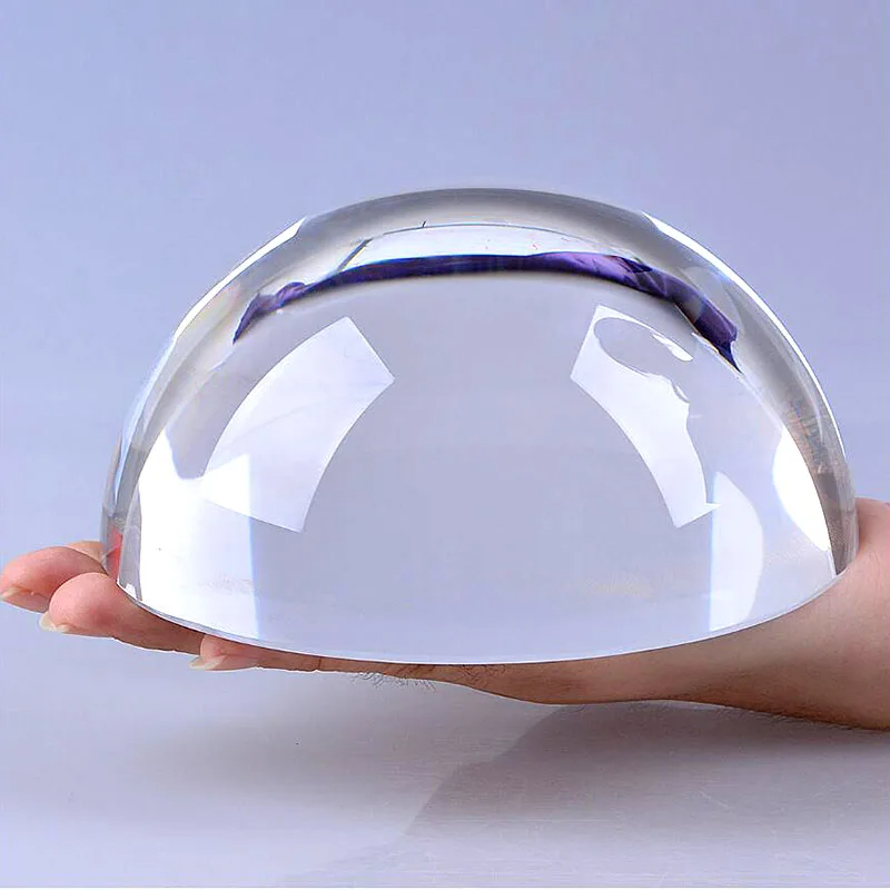 Crystal Hemisphere Glass Half  - đánh giá và giá Paper Weight Crystal