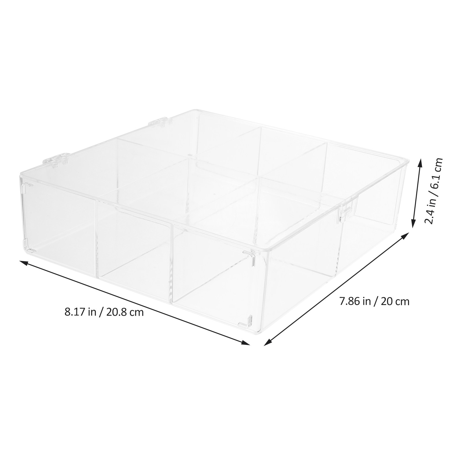 Clear Multipurpose Plastic Sto - đánh giá và giá Card Index Box